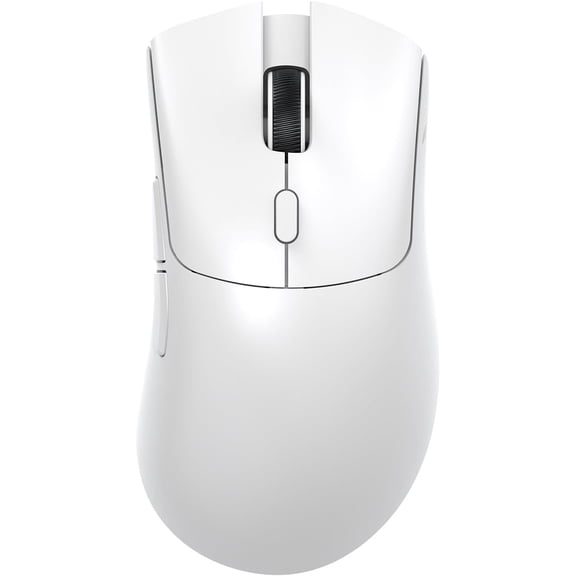 Attack R1 Gaming ,PAW3311 Optical Sensor 18K DPI,59g Ultralight 2.4Ghz/BT/Wired Mice for Win/ - White