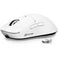 thumbnail image 1 of Attack Shark Gaming Adjustable DPI Wireless, White, 1 of 9