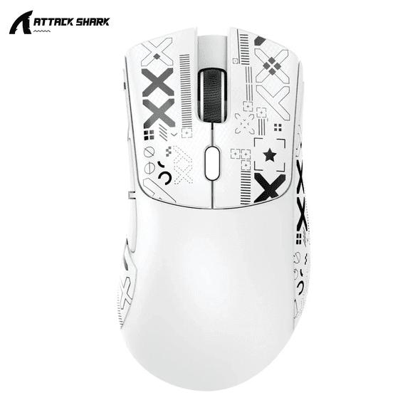 Attack Shark X11/X6/X3/R1 RGB Wireless Gaming Mouse, Bluetooth Tri-Mode Connectivity, Lightweight, Ergonomic for VALORANT&FPS