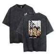 thumbnail image 1 of Attack Titan Cotton wash T-Shirt Survey Corps Cosplay Short-Sleeved Novel Comfortable Unisex Clothing, 1 of 7