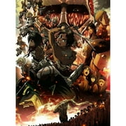 Attack on Titan Diamond Painting Set (for Adults) 5D DIY Anime Diamond Art Set (for Beginners) Round Full Diamond Diamond Painting Gem Art Crafts (suitable for home wall decoration gifts)