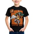 thumbnail image 1 of Attack on Titan T-Shirt for Boys And Girls, Funny Anime Short Sleeve Tee Shirts for Kids, 3D Print Novelty Graphic Tee Shirt, Comfortable Breathable Fabric, 1 of 9