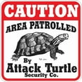 thumbnail image 1 of Attack Turtle Sign, 1 of 1