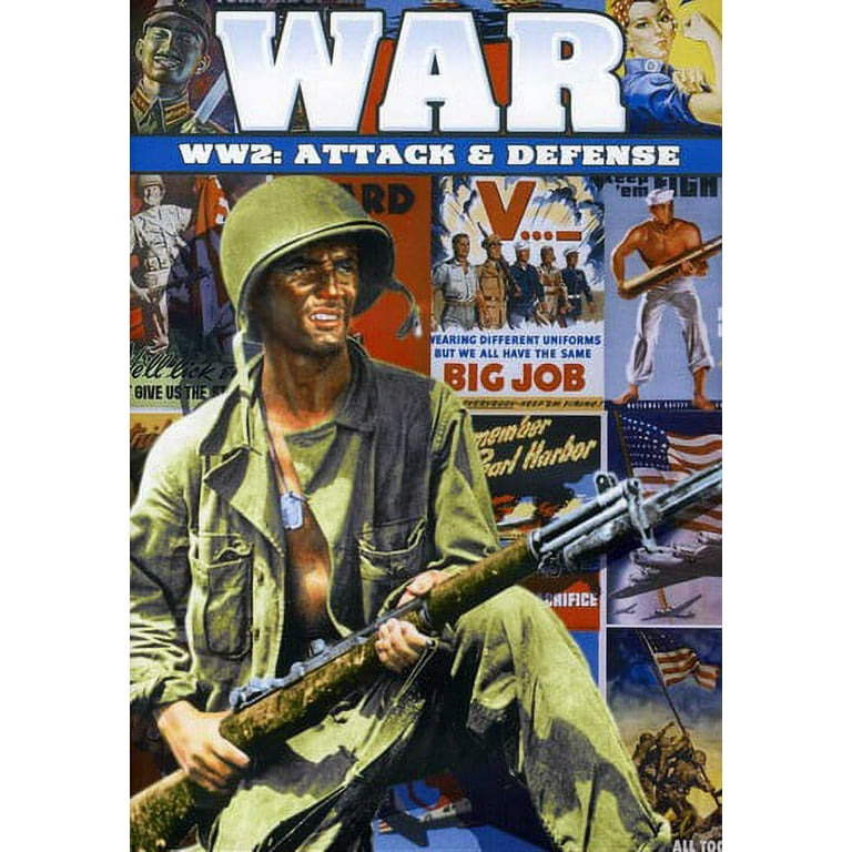 その他 World War 2: Attack Without Warning [VHS] Attack and Defense: Rare Patriotic World War II Short
