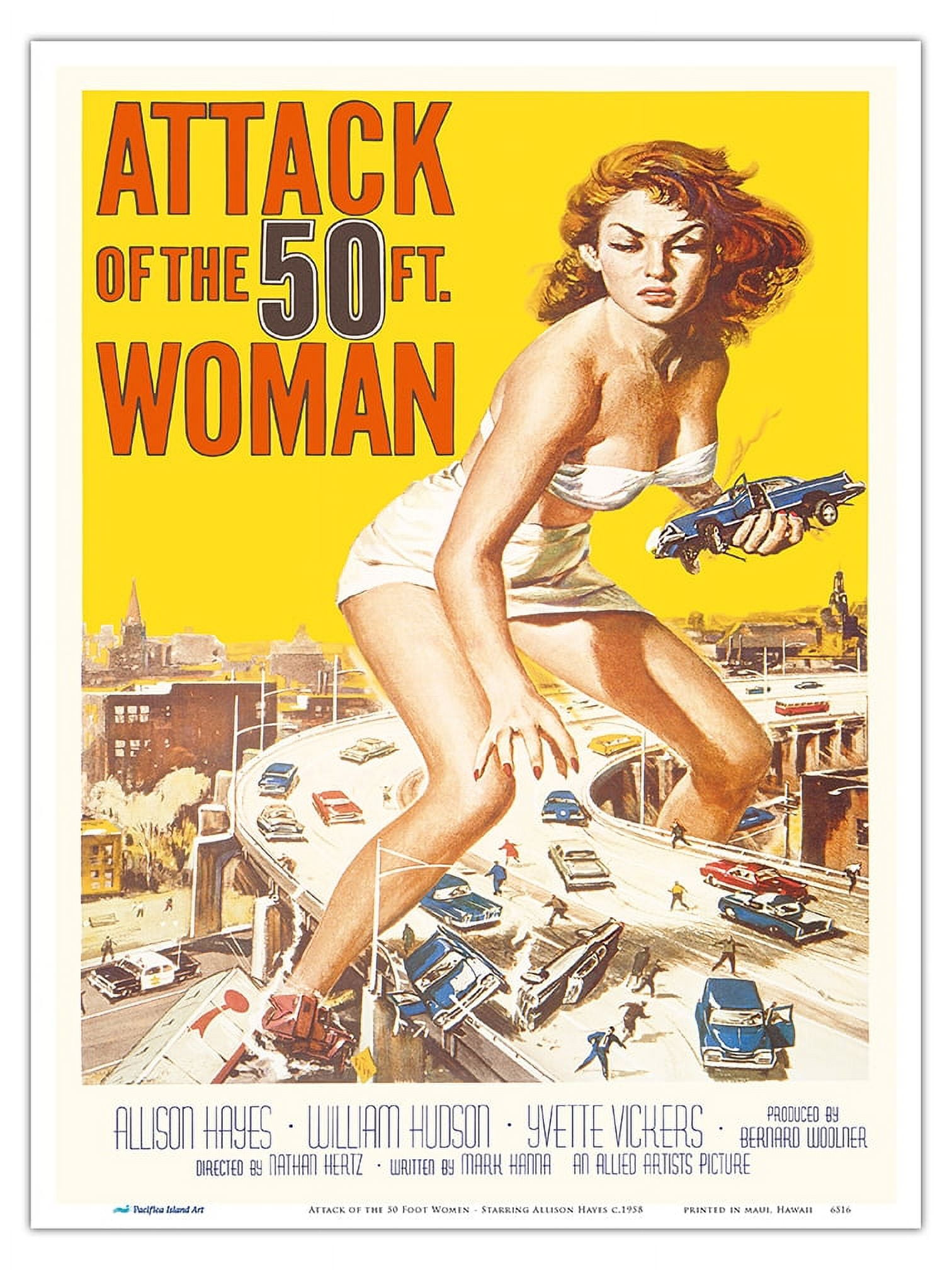 Attack of the 50 Foot Women - Starring Allison Hayes - Vintage Film ...