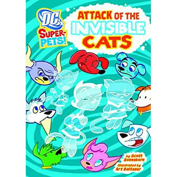 Pre-Owned Attack of the Invisible Cats (Paperback) 140486847X 9781404868472