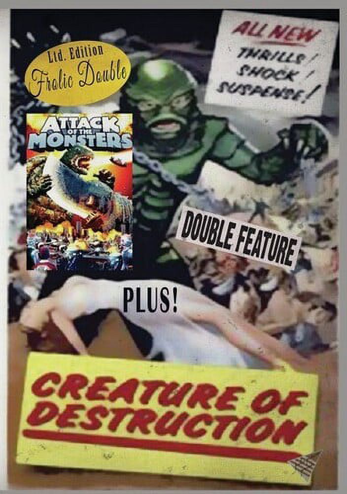 Attack of the Monsters / Creature of Destruction (DVD) - Walmart.com
