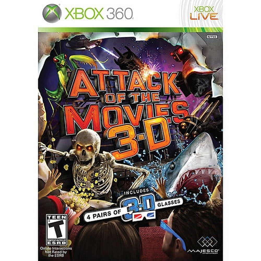 Attack Of The Movies 3-D - Xbox 360