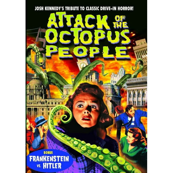 Attack of the Octopus People / Frankenstein vs. Hitler (DVD), Alpha Video, Horror