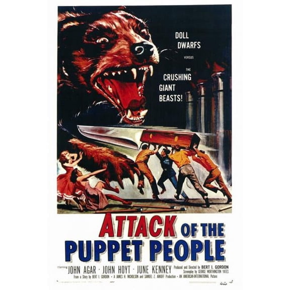 Attack of the Puppet People Movie Poster - 27 x 40 in.