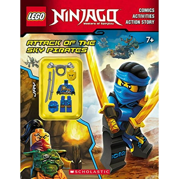 Pre-Owned Attack of the Sky Pirates (Lego Ninjago: Activity Book with Minifigure) Paperback