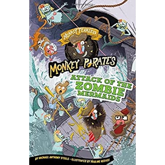 Pre-Owned Attack of the Zombie Mermaids: A 4D Book (Paperback) 1515826856 9781515826859