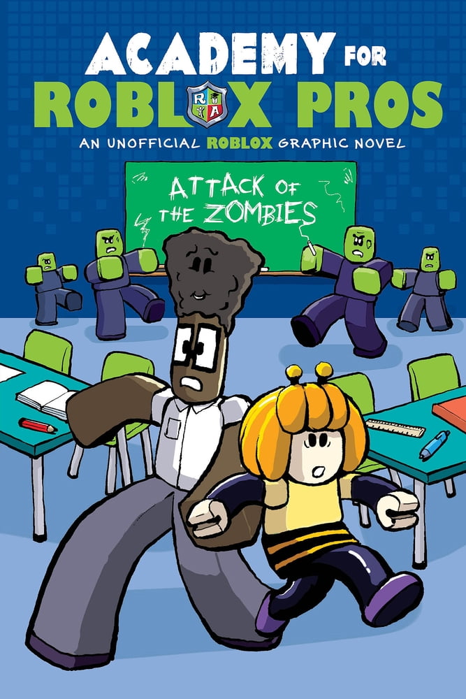 Pre-Owned Attack of the Zombies (Academy for Roblox Pros Graphic Novel #1) (Paperback) 1546103317 9781546103318