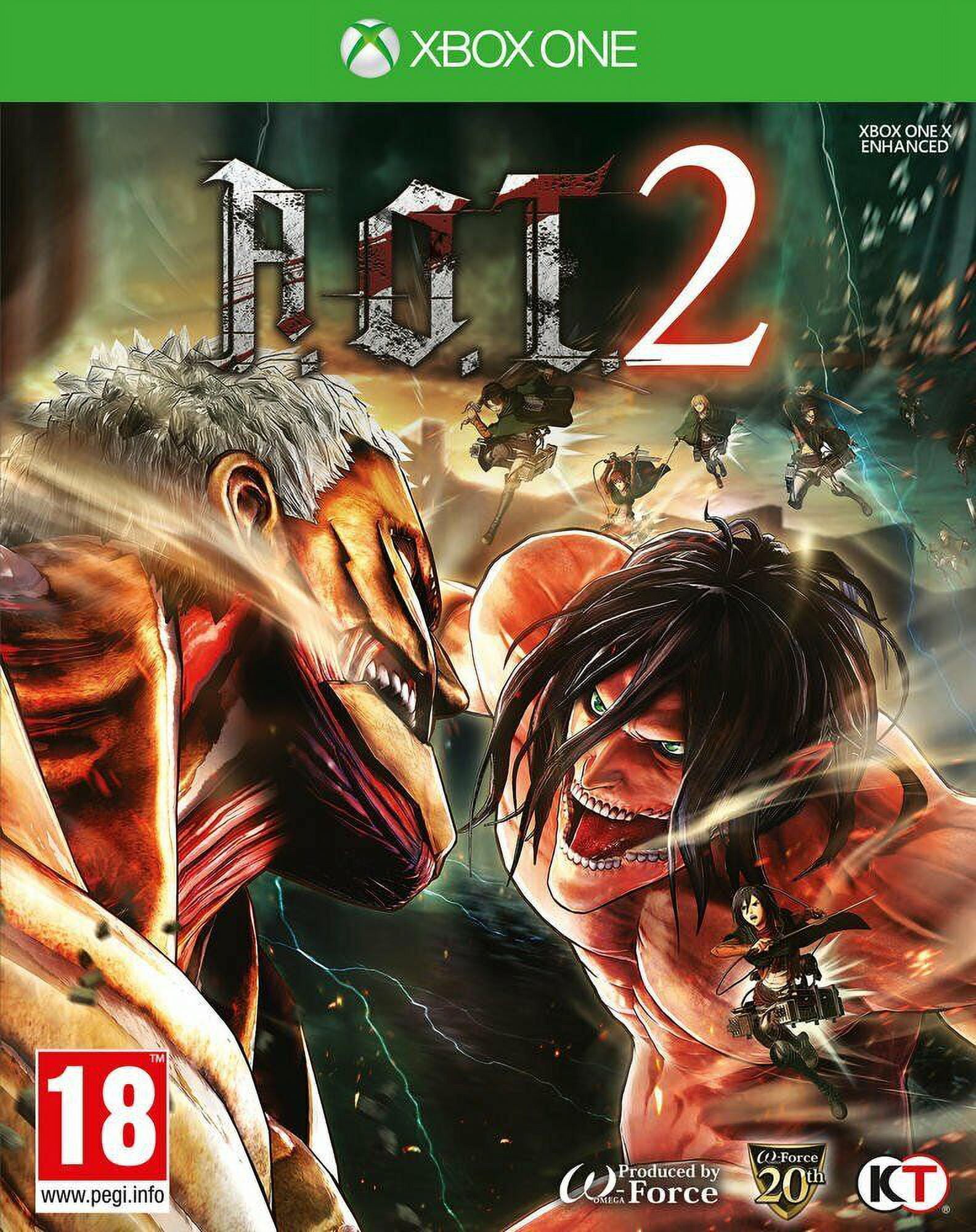 Attack on Titan 2 Microsoft Xbox One Region Free NEW Walmart