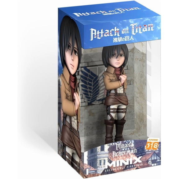 Attack on Titan 3.75 Inch Static Figure Minix - Mikasa Ackerman #118