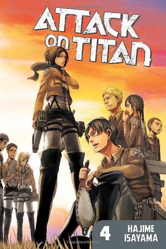 Attack on Titan, Volume 4 - by Hajime Isayama (Paperback)