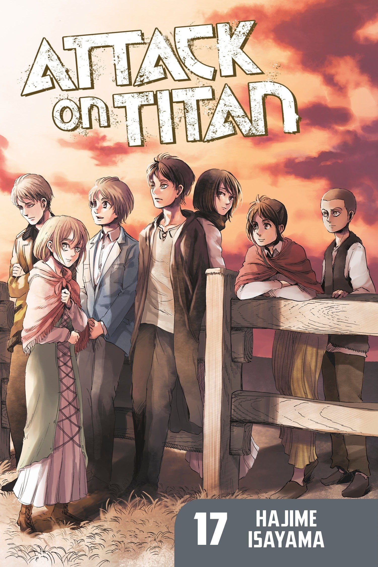 Attack on Titan Volume 17 Paperback Manga El Salvador Ubuy