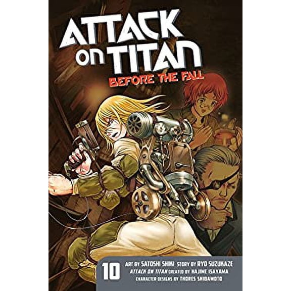 Pre-Owned Attack on Titan: Before the Fall 10 (Paperback) 163236381X 9781632363817