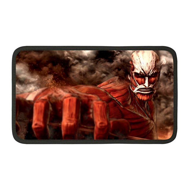 Attack on Titan Car Center Console Armrest Pad Universal Car Center