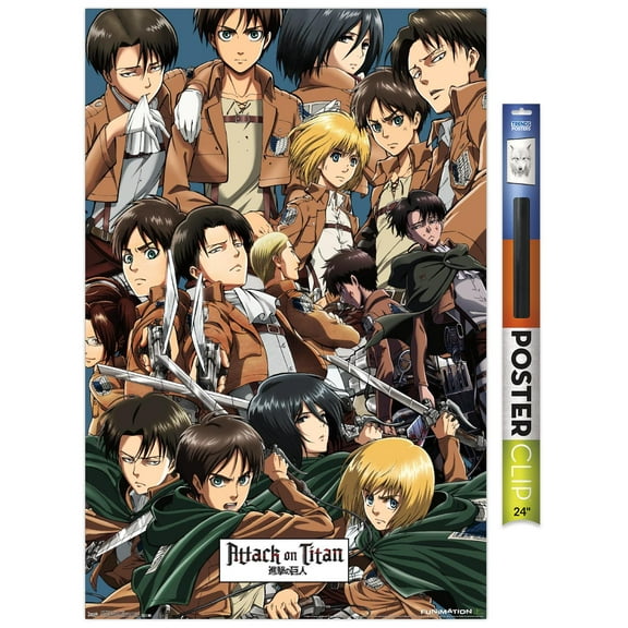 Attack on Titan - Collage Wall Poster, 22.375" x 34"