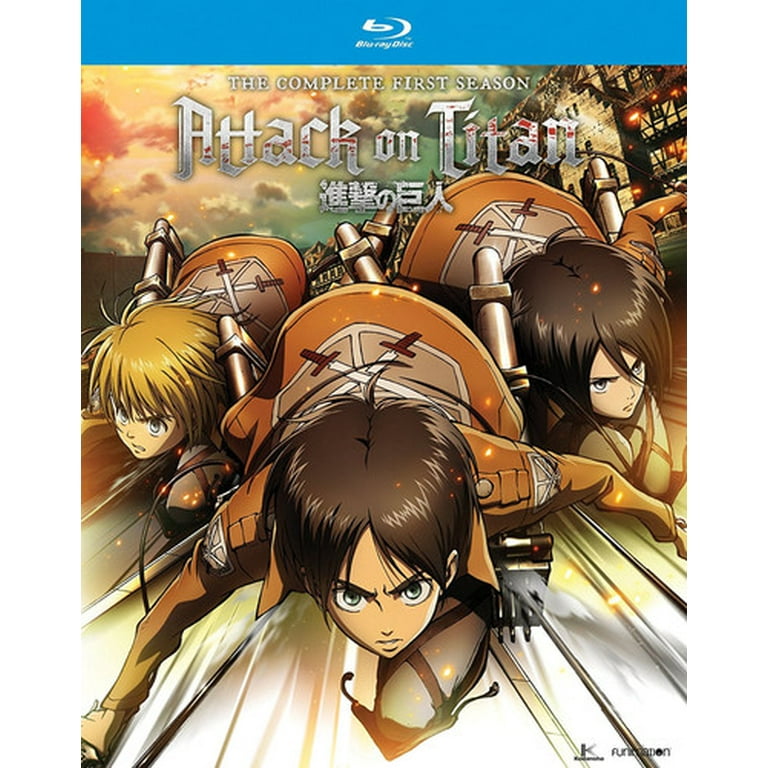 Attack on Titan: Complete Season One (Blu-ray) - Walmart.com