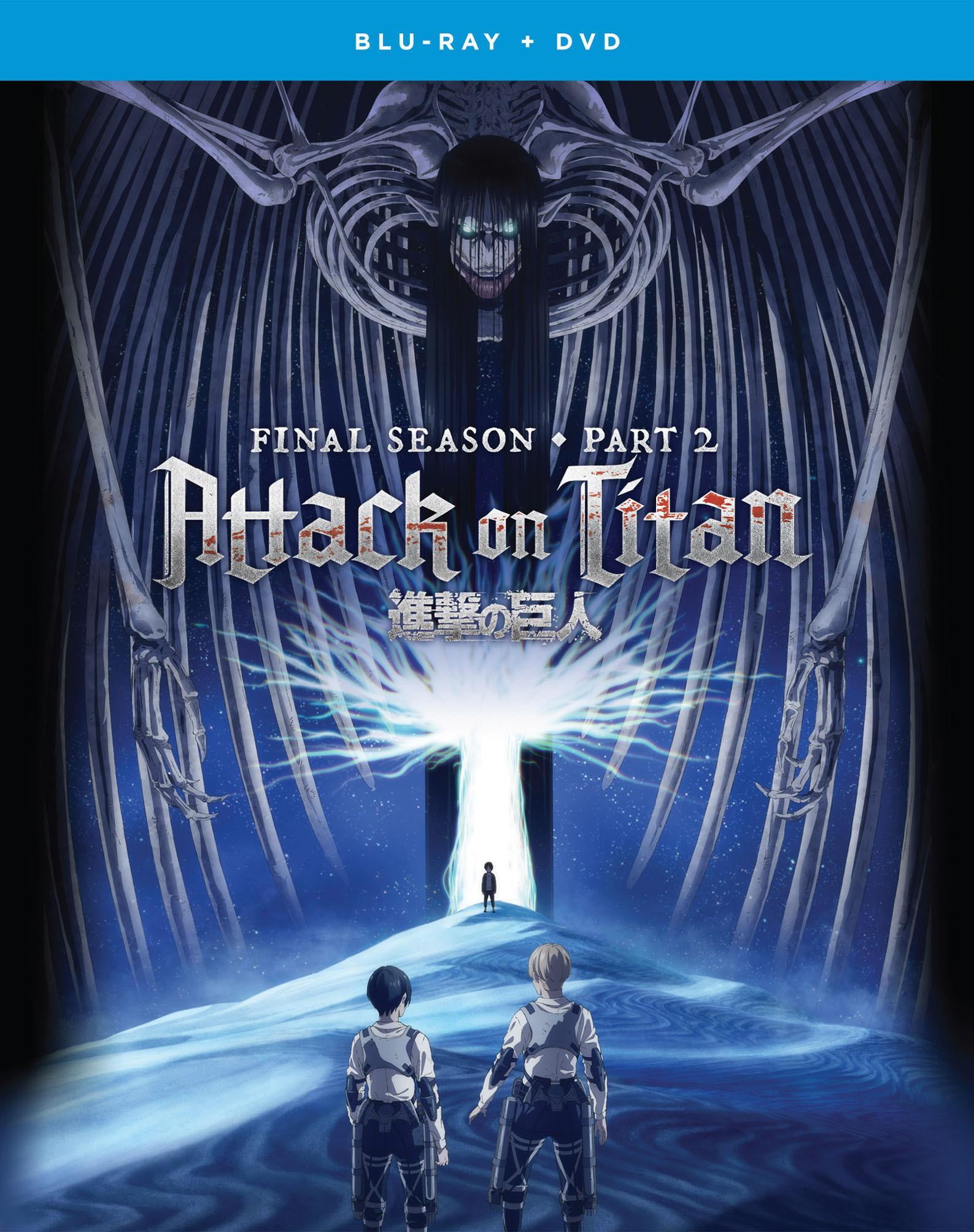 Attack on Titan Final Season Part 2 (Blu-ray + DVD)