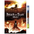 thumbnail image 1 of Attack on Titan - Fire Wall Poster, 22.375" x 34", 1 of 2