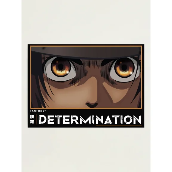 Attack on Titan Gabi Braun - Determination Anime Eyes Japanese Cozy Anime Style Poster Unframed Size 24''x36'' GooGate