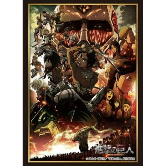 Attack on Titan Group Shot Trading Character Sleeve Card Game Anime Vol.1349