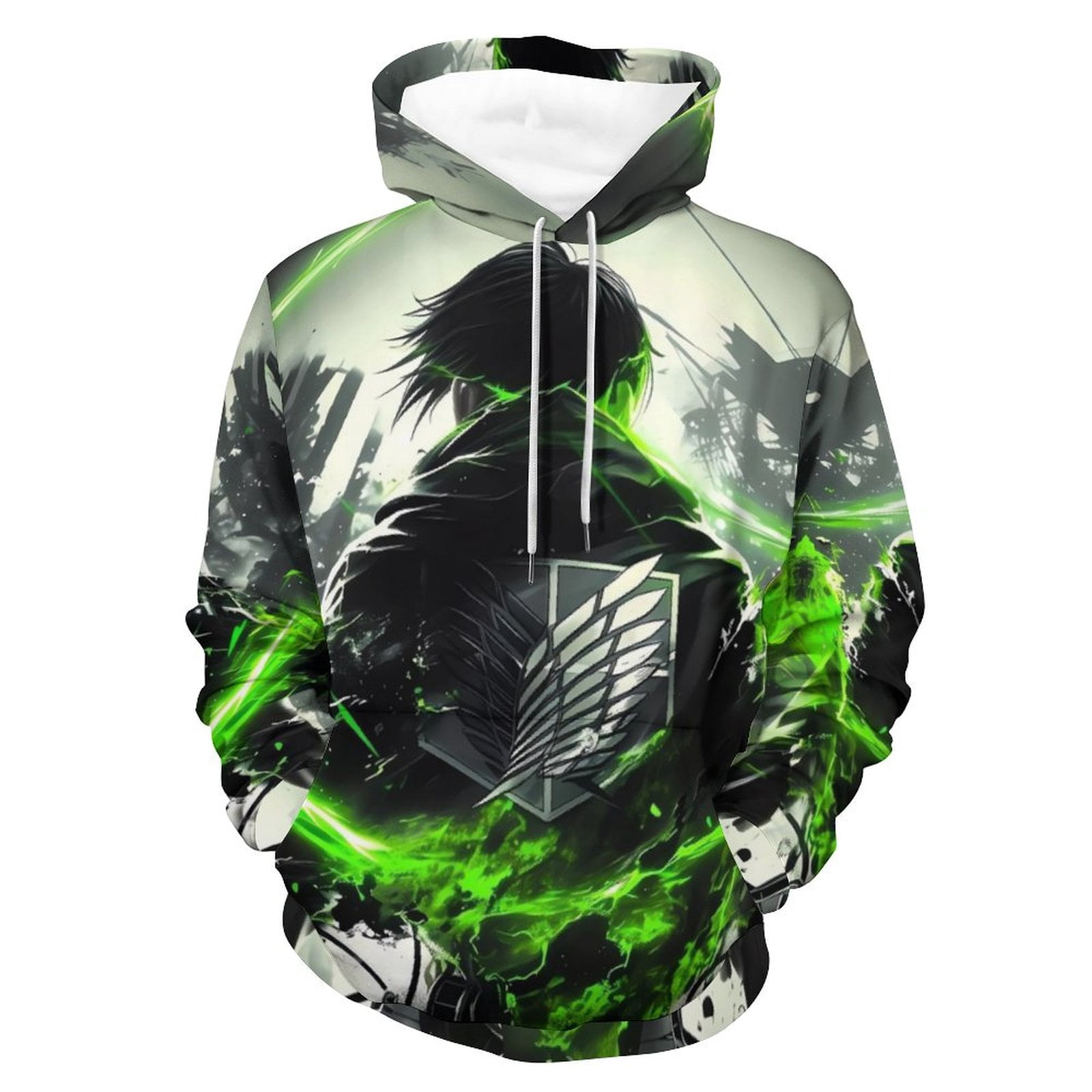 Attack on Titan Hoodie Unisex 3d Novelty Hoodies Graphic Hoodies ...