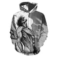 thumbnail image 1 of Attack on Titan Hoodies for Men Women, Unisex Anime Pullover Hooded with Pocket, Adults Long Sleeve Hooded Sweatshirt, S-6XL, 1 of 8