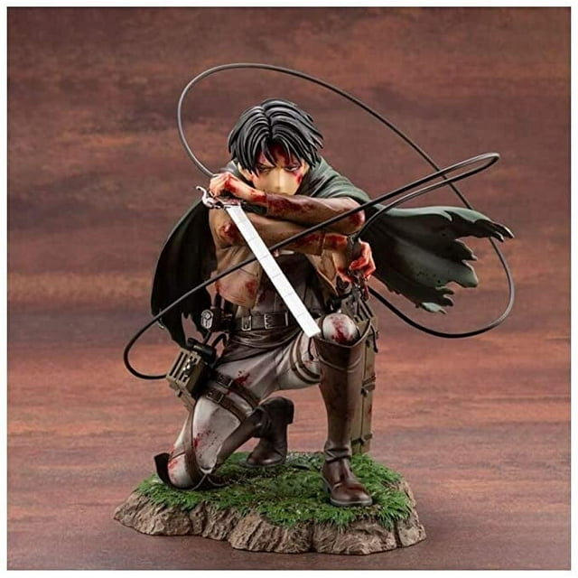 Figureart store levi vs female titan anime figure