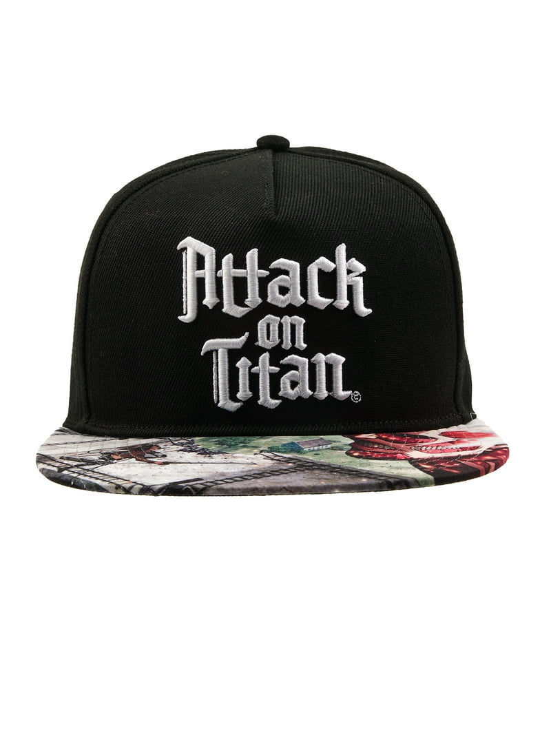 Attack on Titan Men's Snapback Hat
