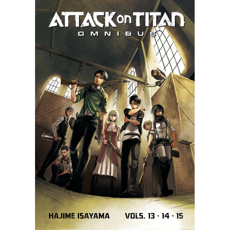 Attack on Titan Omnibus 5, Vol. 13-15, Colossal Edition - Walmart.com