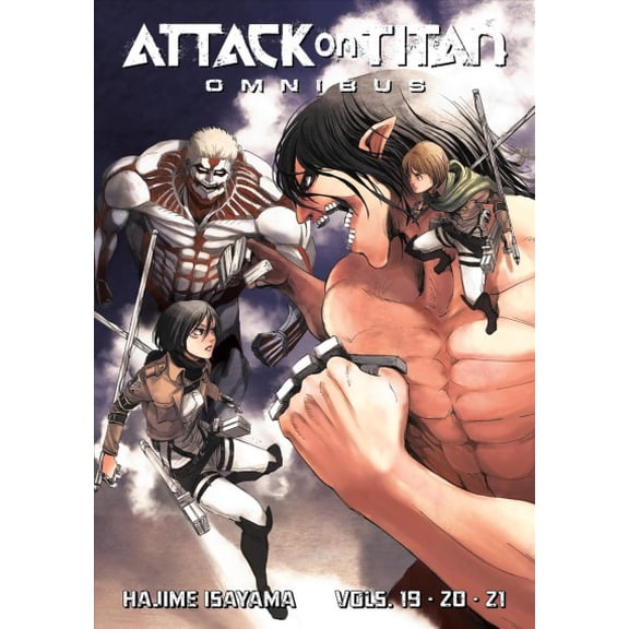 Pre-Owned Attack on Titan Omnibus: Attack on Titan Omnibus 7 (Vol. 19-21) (Series #7) (Paperback)
