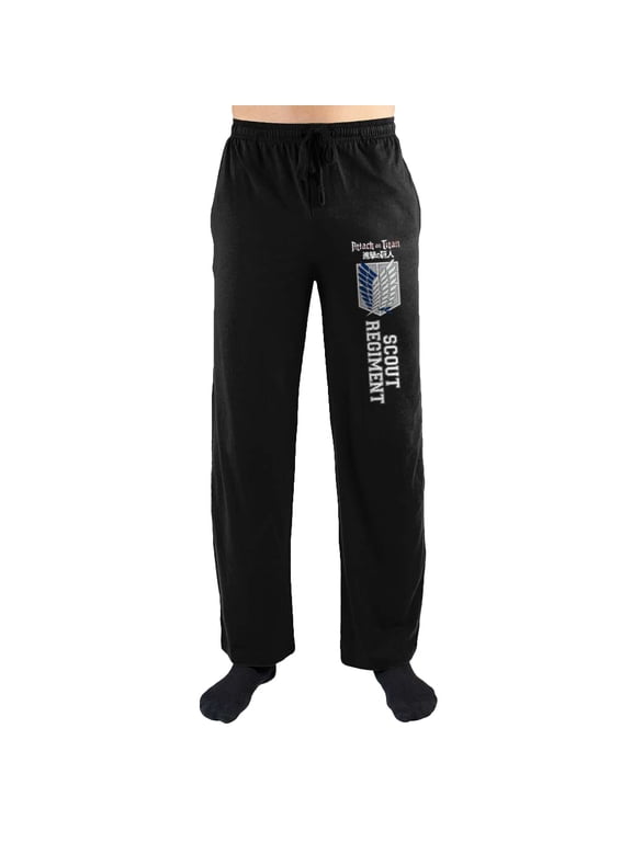 Attack on Titan Scout Regiment Emblem Sleep Pajama Pants-Large