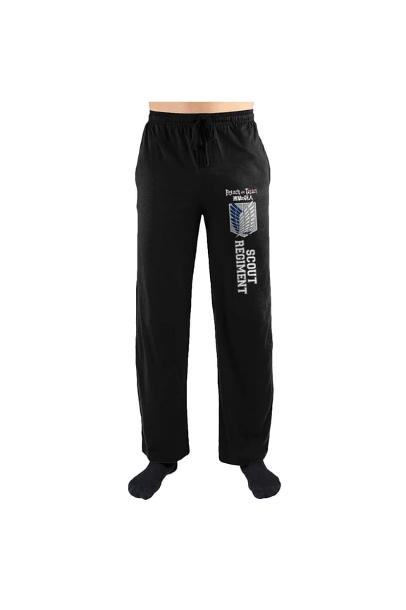 Attack on Titan Scout Regiment Emblem Sleep Pajama Pants-Medium