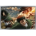 thumbnail image 1 of Attack on Titan: Season 2 - Trio Wall Poster, 22.375" x 34", Framed, 1 of 3