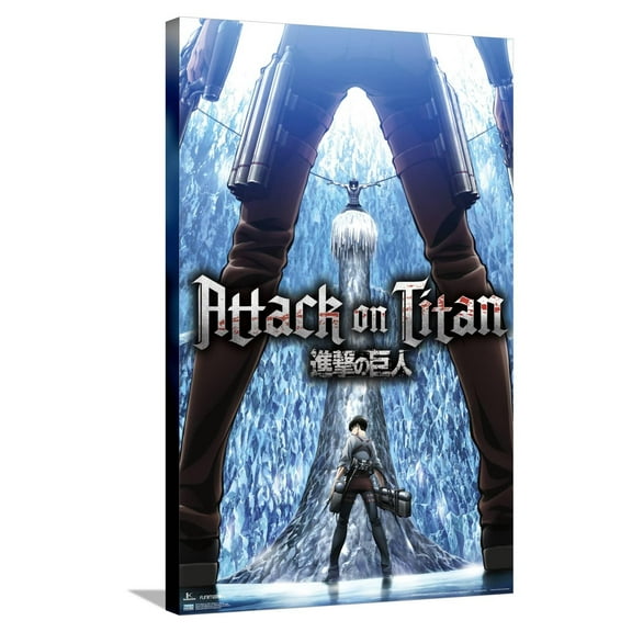 Attack on Titan: Season 3 - Chains Canvas Wall Poster, 22.375" x 34"