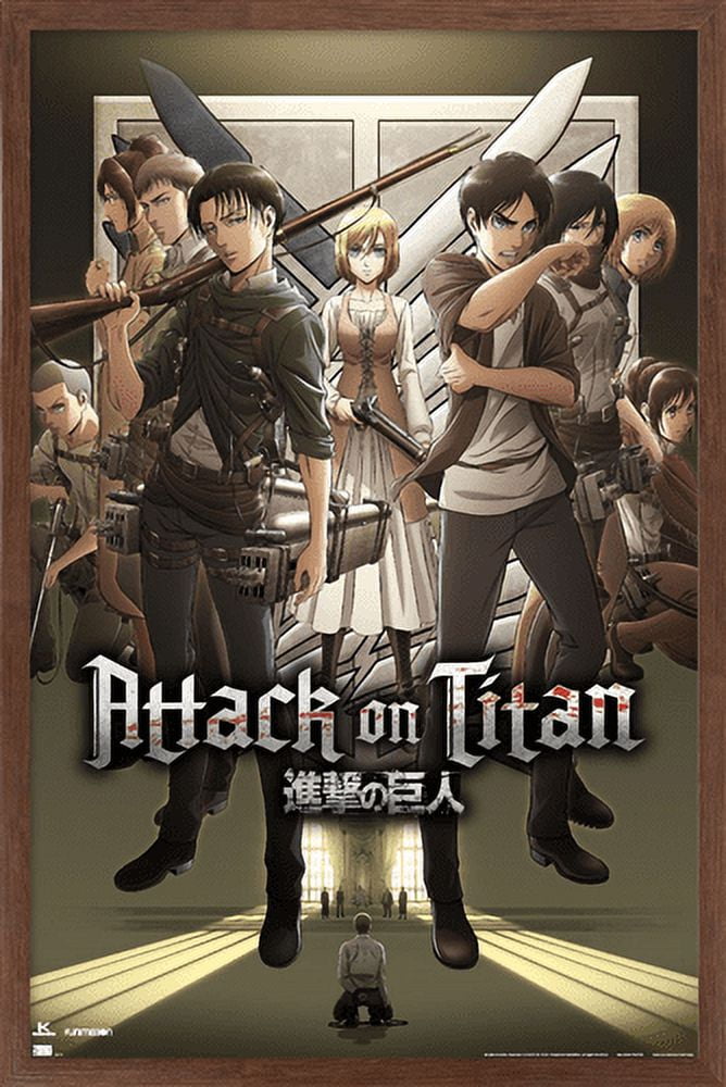Attack on Titan: Season 3 - Group Wall Poster, 22.375