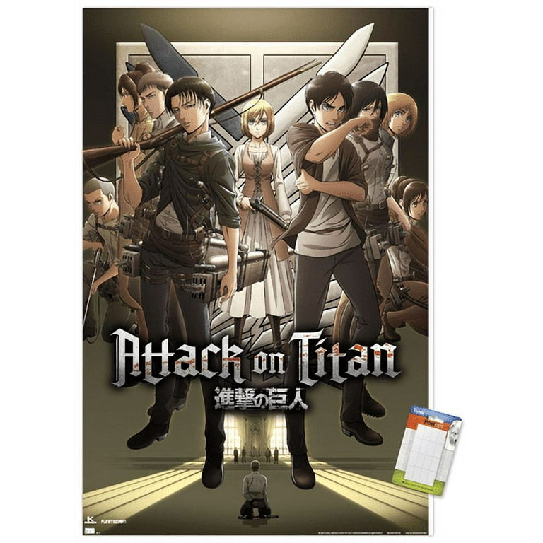 Poster Attack on Titan (Shingeki no kyojin) - Scouts | Wall Art, Gifts &  Merchandise 
