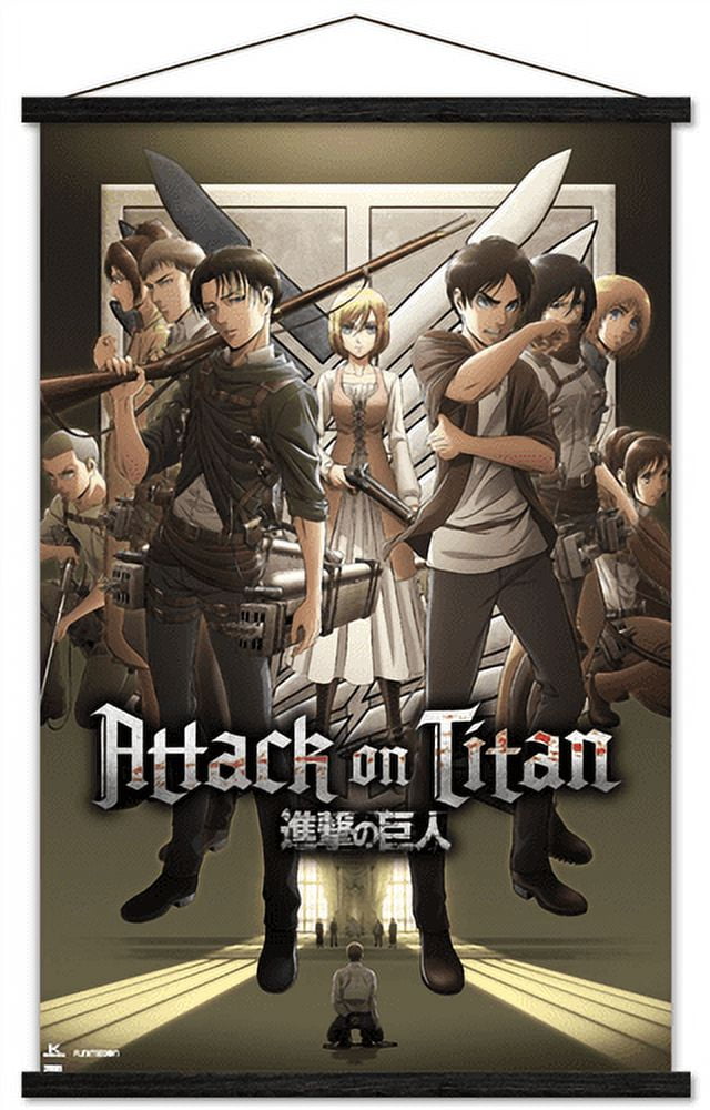 Attack on Titan: Season 3 - Group Wall Poster, 22.375