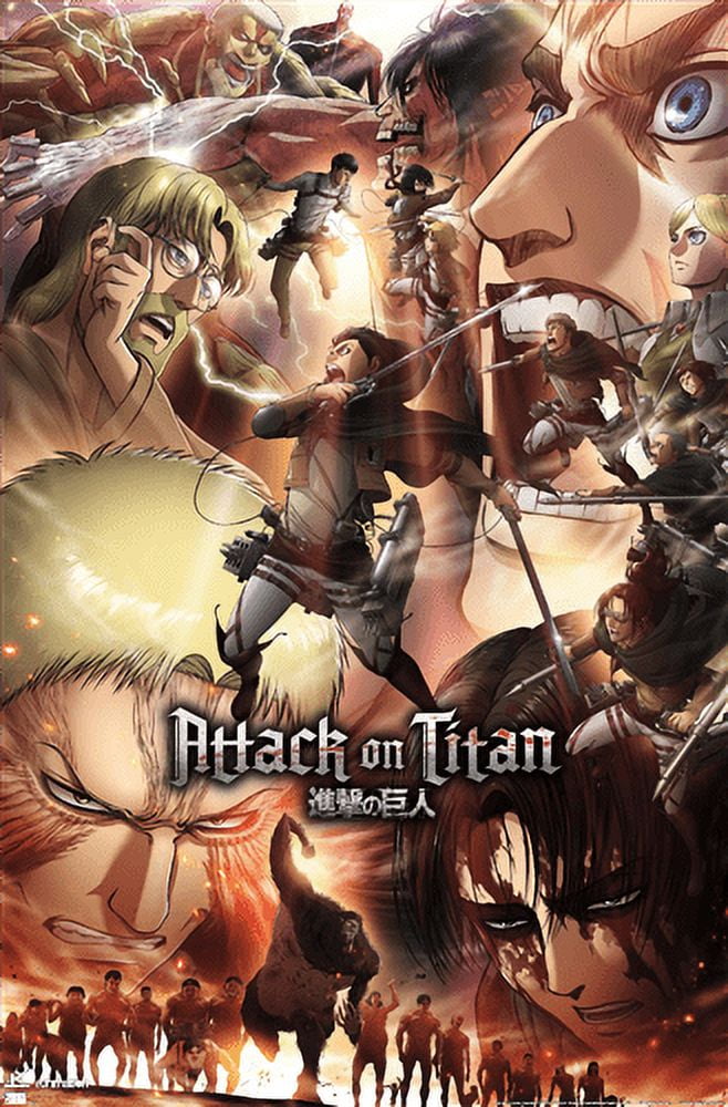 Attack Of Titans 3D Poster – ThePeppyStore