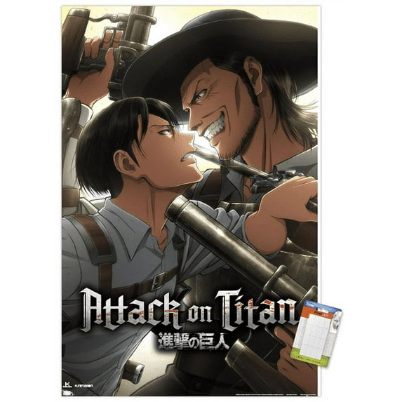 Attack on Titan: Season 3 - Stalemate Wall Poster, 22.375" x 34"