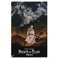 thumbnail image 1 of Attack on Titan: Season 4 - Key Visual 1 Wall Poster, 14.725" x 22.375" Framed, 1 of 6