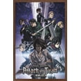 thumbnail image 1 of Attack on Titan: Season 4 - Key Visual 2 Wall Poster, 14.725" x 22.375" Framed, 1 of 6