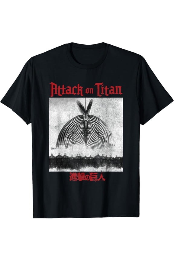 Attack on Titan Season 4 The Rumbling Wall Titans Anime T-Shirt