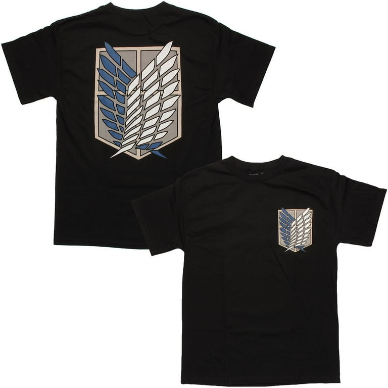 Attack on Titan Survey Corps Logo T Shirt Walmart