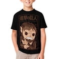 thumbnail image 1 of Attack on Titan T-Shirt for Boys And Girls, Kids Anime Short Sleeve Shirts, 3D Print Novelty Graphic Tee Shirt, Comfortable Breathable Fabric, 1 of 10