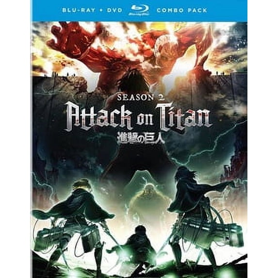Attack on Titan: The Complete Season Two (Blu-ray + DVD CruncyyRoll)
